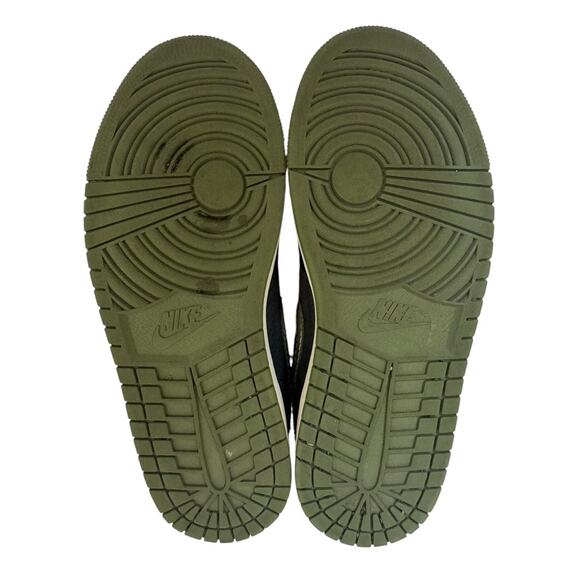 NIKE AIR JORDAN 1 Mid SE Craft Shoes FD6817-003 Anthracite Light Olive Men’s 8 - Picture 12 of 13